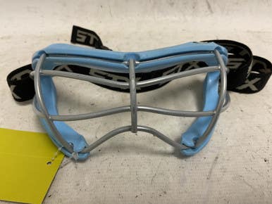 Used Stx 2see-s Adult Lacrosse Goggles Royal Blue Senior 11855-s000200203