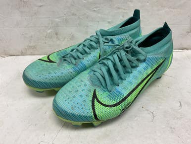 Used Nike Mercurial Vapor 14 Cu5693-403 Soccer Cleats Teal Senior 6.5 11855-s000200196