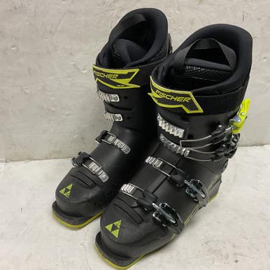 Used Fischer Rc4 60 Boys Dh Ski Boot Black And Yellow 255 Mp - M07.5 - W08.5 11855-s000200227