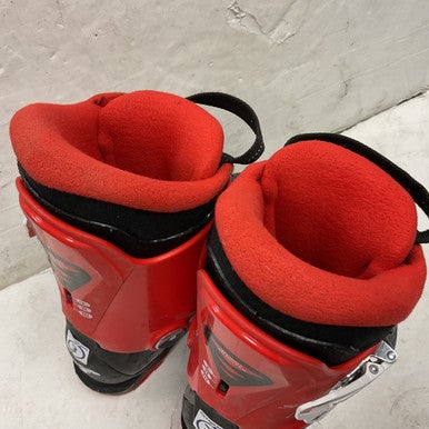 Used Nordica Speed Machine J2 Boys Dh Ski Boot Black And Red 215