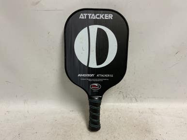 Used Attacker S1 Pickleball Paddle Black 11855-s000200309