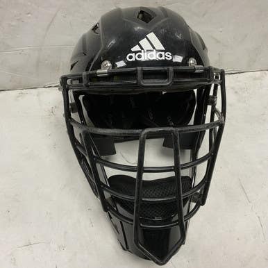 Used Adidas Bte00504 Catchers Helmet W Mask Black Md 11855-s000200494