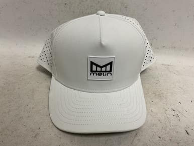 Used Melin Odyssey Hydro Golf Hat White M L 11855-s000200533