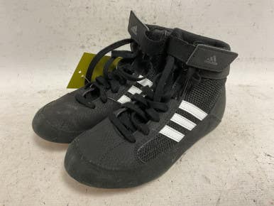 Used Adidas Wrestling Shoes Black Junior 01 11855-s000200709