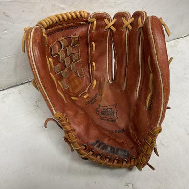 Used Mizuno Mm 5095 Baseball Glove Rh Throw Brown 12 1 2" 11855-s000200785