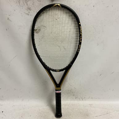 Used Wilson Triad 2.0 Hammer Adult Tennis Racquet Black 4 1 2" 11855-s000201387