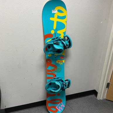 Used Burton Lipstick Womens Board Bindings Royal Blue 149 Cm 11855-s000201582
