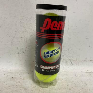 Used Penn Championship Extra-duty Felt 3-ball Tennis Canister 11855-s000202247