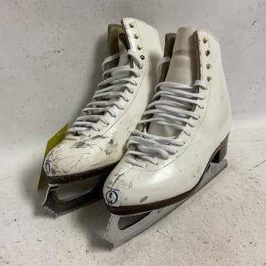 Used Jackson 550 Womensfigure Skate White Senior 8 11855-s000202483