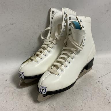 Used Women’s Figure Skates White Senior 8 11855-s000202511