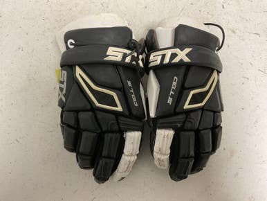 Used Stx Stx Cell Iii Lacrosse Gloves Mens Black Md 11855-s000203941