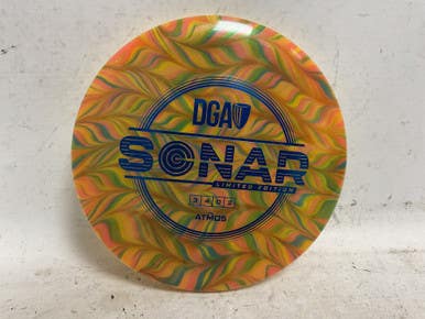 Used Dga Atmos Sonar Disc Golf Putter Yellow 173g 11855-s000203983