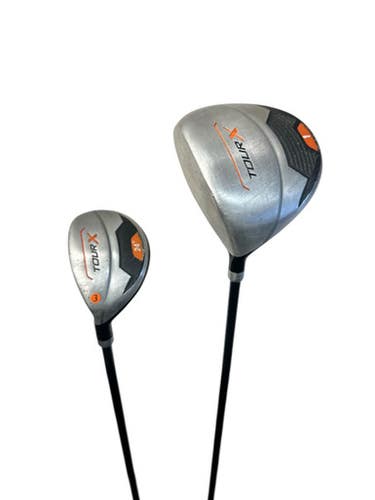 Used Tour X Jr Lh Golf Set Jr Package Set Lh Black Orange Grey 6 Piece 11835-s000205039