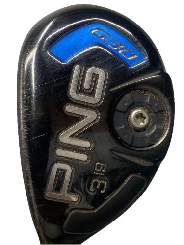 Ping G30 3 Hybrid 19* LH TFC 419 Stiff Graphite 40" HC Lamkin UTX Grip Nice Club
