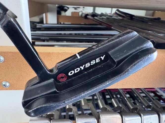 Odyssey Metal-X 1 35" Black Blade Putter Odyssey Grip Nice Condition 0201