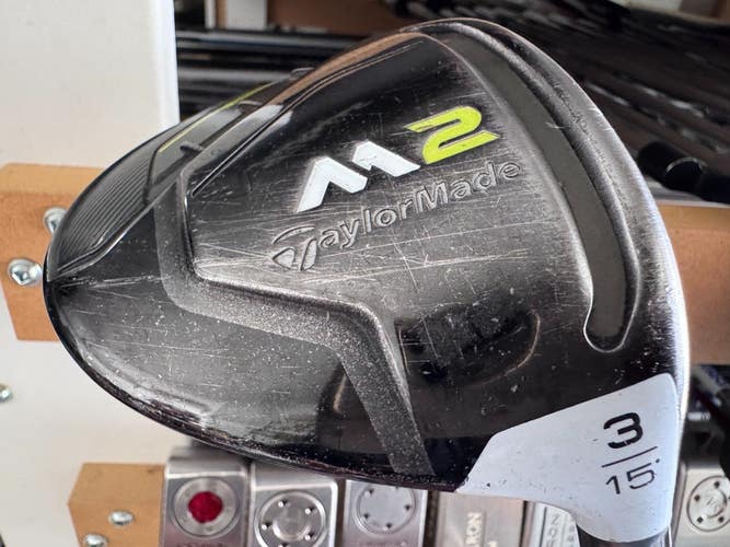 TaylorMade m2 15 (3) Fairway Wood with Reax 55 Advanced (Senior) Flex 0202