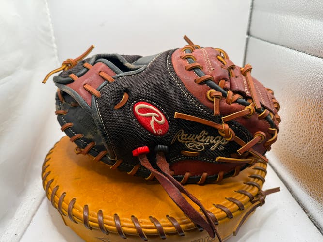 Catcher's RH Rawlings Heart of the Hide Baseball Glove 32.5" (Used)
