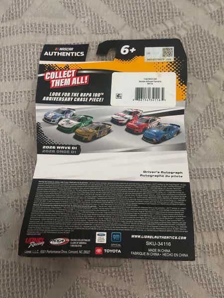 NASCAR Authentics Jimmie Johnson #84 2026 Wave 01 Die-Cast Car 1