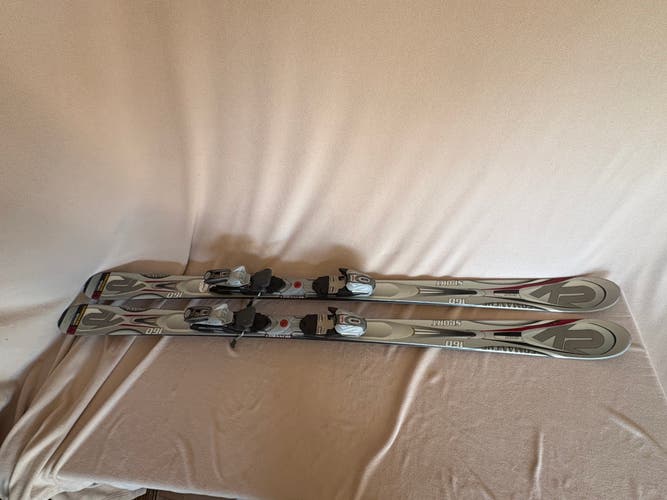 All Mountain 160 cm K2 Comanche Skis With Bindings (Used)