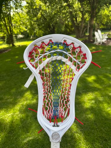 Lightly Used Maverik Optik 3 professionally strung with BN mesh and strings