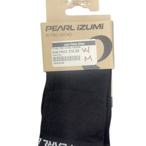 Pearl Izumi Women's Pro Tall Cycling Socks Black New Size M