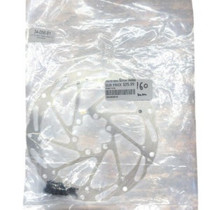 Tektro Disc Brake Rotor 160mm 6-Bolt Stainless New