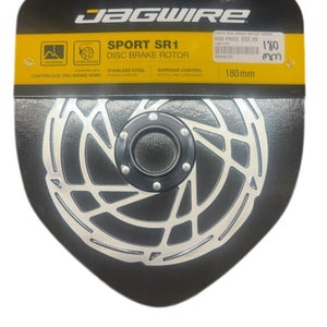 Jagwire Sport SR1 Disc Brake Rotor Centerlock New 180mm