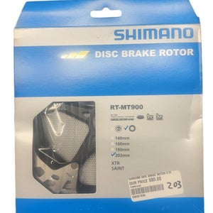 Shimano Disc Brake Rotor RT-MT900 XTR Saint New 203mm