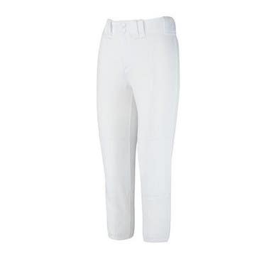 New Mizuno Womens Belted Pant Wh Xs 11851-miz350150000xs