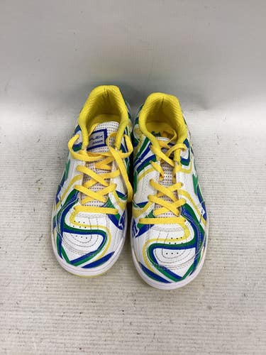 Used Joma Soccer Indoor Shoes White And Green Junior 02 11851-s000037673