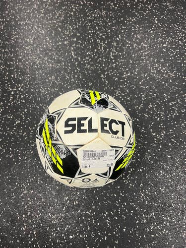 Used Select Club Db All Size Soccer Ball White 4 11849-s000032189