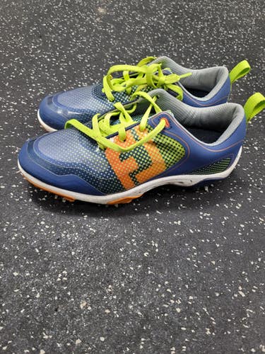 Used Foot Joy Jr Golf Shoes Navy Blue Junior 03 11849-s000039415