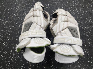 Used Maverik M5 Lacrosse Gloves Junior White Sm 11849-s000037842