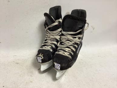 Used Bauer Impact 100 Junior 01 Ice Hockey Skates 11855-s000164113