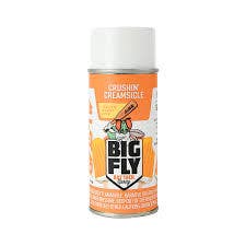 New All Star Big Fly Orange Creamsicle Bat Pine Tar Spray 11835-astbfsp1-cream