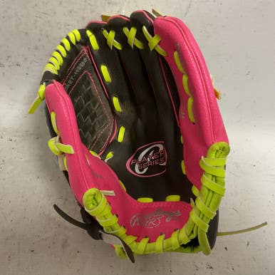 Used Rawlings Players Series Wpl95dsp Baseball Glove Rh Throw Pink 9 1 2" 11855-s000196386