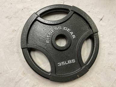Used Fitness Gear Olympic Plate Grey 35 Lb 11855-s000203174