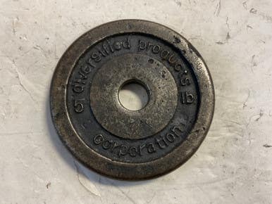 Used Standard Plate Black 5 Lb 11855-s000203284