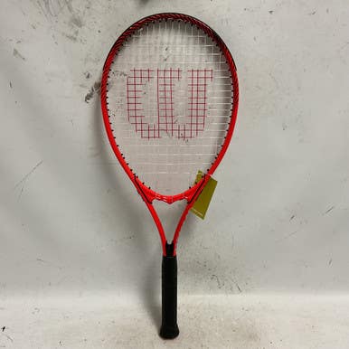 Used Wilson Pro Staff Precision Xl 110 Adult Tennis Racquet Red 4 3 8" 11855-s000197744