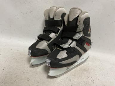 Used Jackson Softec Boys Softboot Skate White Black Red Youth 13.0 11855-s000197857