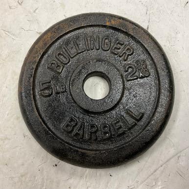 Used Bollinger Barbell Standard Plate Black 5 Lb 11855-s000197957