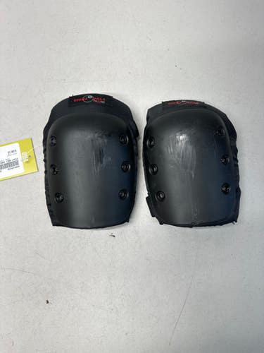 Used Eight Ball Knee Pads Skateboard Kneepads Black Lg 11835-s000195256