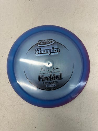 New Innova Champ Firebird Climo 12x Disc Golf Driver Royal Blue 167g 11835-s000195547