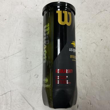 Used Wilson Us Open Official Ball 3-ball Tennis Canister 11855-s000195748