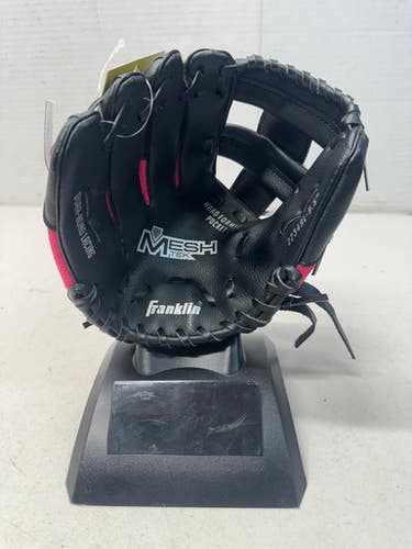 Used Franklin Mesh Tek Bb Sb Glove Lh Throw Black And Pink 9 1 2" 11835-s000196049
