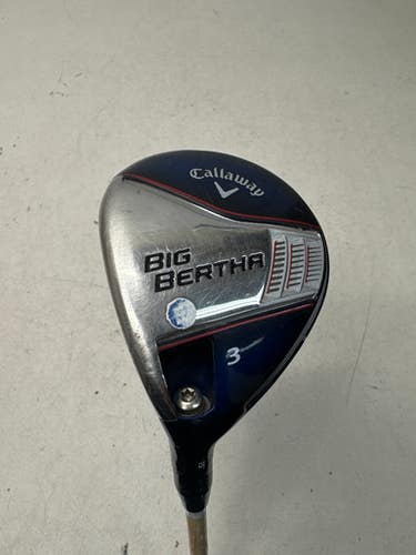Used Callaway Big Bertha Mens Fairway Wood Lh 3 Wood 11835-s000196323