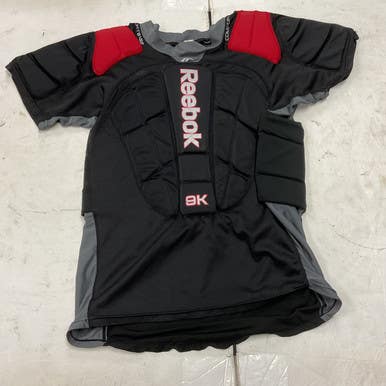 Used Reebok 9k Goalie Padded Shirt Black And Red Sm 11855-s000200816