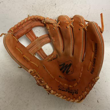 Used Macgregor Mg50 Baseball Glove Rh Throw Orange 14" 11855-s000200845