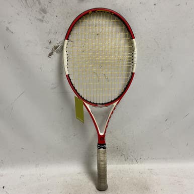 Used Wilson Ncode Six-one 95 16x18 Adult Tennis Racquet Red 4 3 8" 11855-s000200875