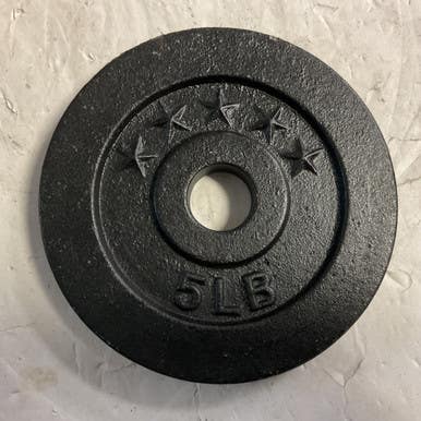 Used Standard Plate Black 5 Lb 11855-s000200909